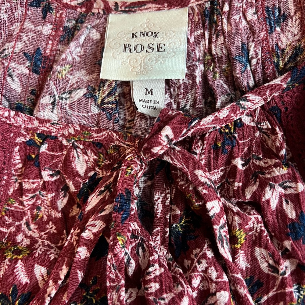 ☮️ Light and Airy for Spring — Boho Style from Knox Rose Size M - Picture 2 of 7